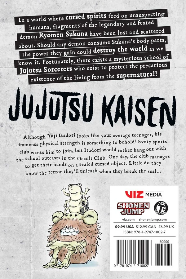 Jujutsu Kaisen Manga Volumes 1 - Image 2