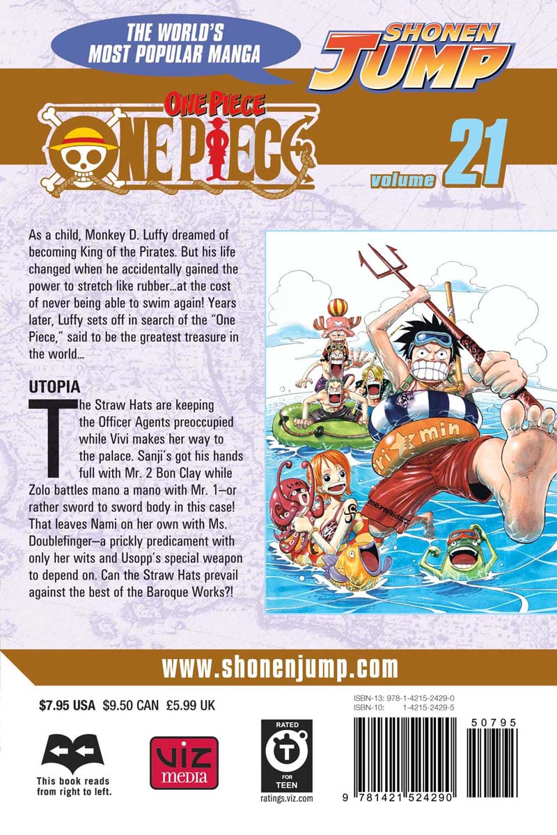 One Piece Manga Volume 21 - Image 2